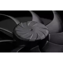 ventiliatorius noctua - Noctua NF-A14x25r G2 PWM chromax Juodas (Black) 140 mm - 3 nuotrauka