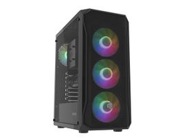 midi - Fury Shobo SH4F RGB Midi Tower Black (Juodas) - 2 nuotrauka