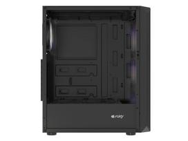 midi - Fury Shobo SH4F RGB Midi Tower Black (Juodas) - 5 nuotrauka