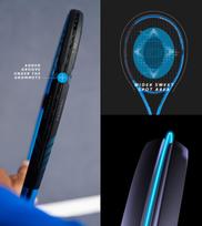 lauko teniso raketes - Teniso raketė Dunlop FX 500 Lite mėlyna/juoda/pilka - 2 nuotrauka