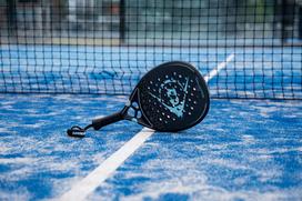 padelio rakete dunlop - Padelio raketė Dunlop Galactica Lite, juoda sp. - 9 nuotrauka