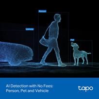 kamera dvigub - TP-Link Tapo C545D 2K Belaidė kamera su dvigubu objektyvu (White) - 3 nuotrauka