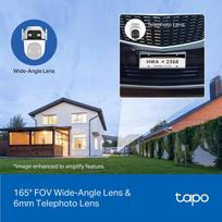 kamera dvigub - TP-Link Tapo C545D 2K Belaidė kamera su dvigubu objektyvu (White) - 12 nuotrauka