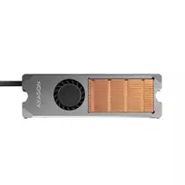 radiatorius 2280 - Axagon AXAGON CLR-M2FAN, varinis radiatorius su dviviečių SSD M.2 ventiliatoriumi, - 8 nuotrauka