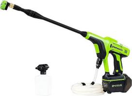 akumuliatorinis plovimo irenginys - Greenworks G24PW - 4 nuotrauka