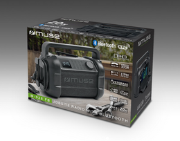 radio bluetooth - Muse M-928 FB Black - 3 nuotrauka