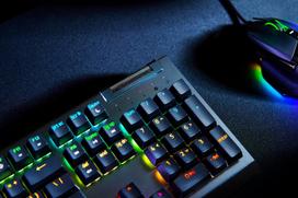 klaviatura zaidimams - Razer BlackWidow V4 X Yellow Switch US - 4 nuotrauka