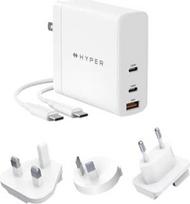 ikroviklis gan 140w - Hyper HyperJuice GaN 140W USB-C įkroviklis Baltas (White) - 2 nuotrauka