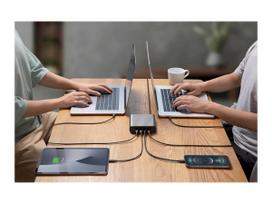 45w gan charger - Hyper | HyperJuice 245W 4 USB-C PD Port GaN Charger, EU/UK Cord | HJGAN245-EU - 2 nuotrauka