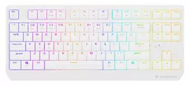 tkl keyboard - Genesis THOR 230 | Mechanical Gaming Keyboard | Wireless | US | White | 2.4 GHz, Bluetooth, USB | Outemu Red | NKG-2165 - 8 nuotrauka