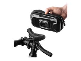 dviracio deklas - Fixed FIXBIB2-BK | Bicycle case | Black | For all types of phones up to 6.8'' - 2 nuotrauka