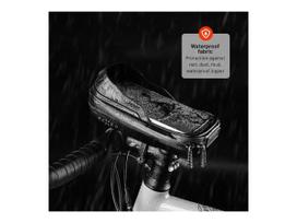 dviracio deklas - Fixed FIXBIB2-BK | Bicycle case | Black | For all types of phones up to 6.8'' - 7 nuotrauka