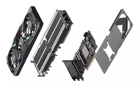 gpu ddr7 - PNY GeForce RTX 5070 Ti OC 16GB GDDR7 ARGB Triple Fan - 3 nuotrauka