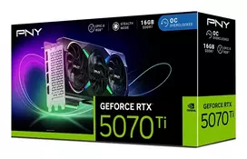 gpu ddr7 - PNY GeForce RTX 5070 Ti OC 16GB GDDR7 ARGB Triple Fan - 4 nuotrauka