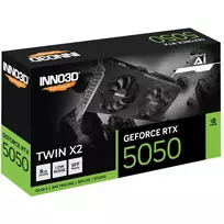 inno3d - INNO3D GeForce RTX 5050 TWIN X2 NVIDIA 8GB GDDR6 - 2 nuotrauka