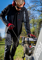 saku smulkintuvai - Dedra DED8684 Benzininis šakų smulkintuvas 4000W, 100mm - 5 nuotrauka