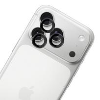 iphone 17 ekrano apsauga - Apsauginis stikliukas kamerai 3mk Lens Pro Apple iPhone 17 Pro/17 Pro Max juodas - 7 nuotrauka