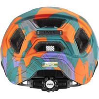 dviratininko salmas - Dviratininkų šalmas Uvex React Jr., Oranžinė (Orange), 52-56 cm - 3 nuotrauka