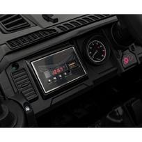 vaikiska dzipas - Dvivietis vaikiškas elektrinis automobilis Jeep Off Road 4x4, juodas - 8 nuotrauka
