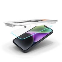 iphone 16e apsaugine plevele - Spigen Glas.tR EZ Fit HD iPhone 13/ 13 Pro/ 14 Clear - 3 nuotrauka