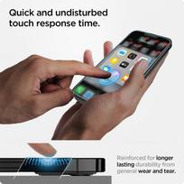 iphone 16e apsaugine plevele - Spigen Glas.tR EZ Fit HD iPhone 13/ 13 Pro/ 14 Clear - 7 nuotrauka