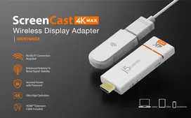 wireless adapter - j5create JVAW76MAX belaidis ekrano adapteris Baltas (White) - 8 nuotrauka