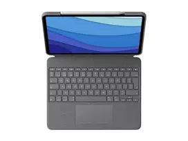 13 m4 ipad pro - Logitech Combo Touch Klaviatūros Dėklas Apple iPad Pro 13 M4 Grafitas (Graphite) - 2 nuotrauka