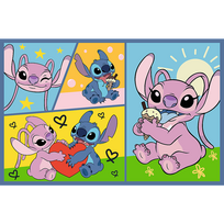 lilo sticas - Trefl Dėlionė Disney Stitch 2x70 det. 34444 - 3 nuotrauka