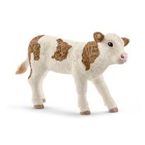 gyvunu figureles - Schleich Simmental Calf 13802 - 2 nuotrauka