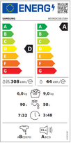 samsung skalbimo masina - Samsung WD90DG5B15BHLE - 2 nuotrauka