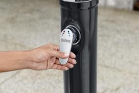 saules baterijos - Bestway Solar Flow Lauko dušas, juodos spalvos, 8l - 6 nuotrauka