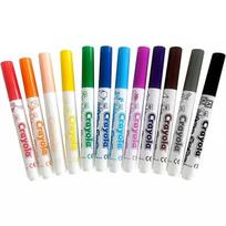 crayola flomasteriai - Crayola MiniKids nuplaunami flomasteriai Washable Markers, 12 vnt. - 2 nuotrauka