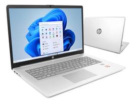 kompiuteriai nesiojami hp 17 - HP 17-cp2216nw, Ryzen 5 7520U, 16 GB, 512 GB, 17.3" FHD, Windows 11 Home, Sidabrinis (Silver) - 8 nuotrauka