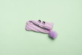 grillz - ZIPIT Grillz Monster Pouch, ZTM-GR5, Alyvinės spalvos - 2 nuotrauka