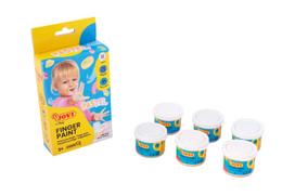 dazytojai - Dažai piešti pirštais JOVI, 35 ml, 5 pastelinės spalvos - 3 nuotrauka