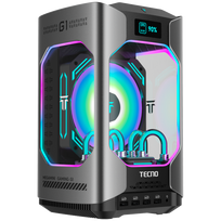 rtx 4060 16gb - TECNO PC MEGAMINI GAMING G1 Intel i7-13620H 16GB DDR5 1TB SSD NVIDIA GeForce RTX 4060 8GB Juodas (Black) - 6 nuotrauka