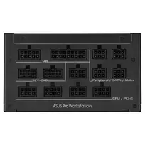 psu 600w - ASUS Pro WS 1600W 80 PLUS Platinum Juodas (Black) - 4 nuotrauka