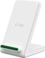 belaidis pakrovejas - Tech-Protect wireless charger A40 QI15W, white | 5906302372423 - 5 nuotrauka