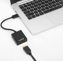usb 2.0 to hdmi adapter - Manhattan USB-A to HDMI Adapter 1080p@60Hz Juodas (Black) - 4 nuotrauka