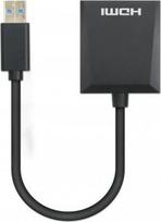 usb 2.0 to hdmi adapter - Manhattan USB-A to HDMI Adapter 1080p@60Hz Juodas (Black) - 5 nuotrauka