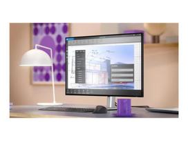 hdmi - Dell U2725QE | 27 " | IPS | UHD | 16:9 | 120 Hz | 8 ms | 3840 x 2160 pixels | HDMI ports quantity 1 | Silver | Warranty 60 month(s) | 210-BQTL_5Y - 4 nuotrauka