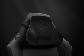 zaidimu kede - Razer Iskur V2 NewGen Juodas (Black) - 3 nuotrauka
