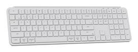 balta klaviatura - Keychron B6 Pro, belaidė, membraninė, balta (White) [B6P-K8] - 2 nuotrauka