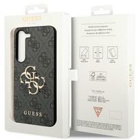 telefonas galaxy s24 - Guess "4G Big Metal Logo Case for Samsung Galaxy S24 Plus" Juodas (Black) - 2 nuotrauka