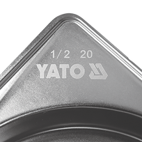 marmitas - Yato GN 1/1 Gastronominis indas, 65 mm, 8,5 l - 2 nuotrauka