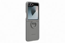 samsung silikoninis deklas ef - Samsung Silicone Case with Ring EF-PF741TJE Flip6 (Gray) - 3 nuotrauka