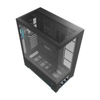 kompiuterio ventiliatorius - Darkflash DY451L PRO kompiuterio dėklas su ventiliatoriumi (juodas) - 5 nuotrauka