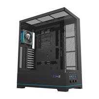 kompiuterio ventiliatorius - Darkflash DY451L PRO kompiuterio dėklas su ventiliatoriumi (juodas) - 6 nuotrauka