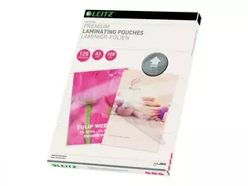 laminavimo vokel - Leitz iLAM UDT, Transparent, EVA (Ethylene Vinyl Acetate), Polyethylene terephthalate (PET), Glossy, A3, 309 mm, 435 mm - 5 nuotrauka