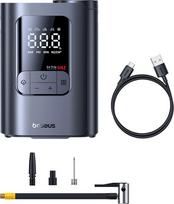 12v siurblys - Baseus GoTrip VA1 belaidis kompresorius 150PSI 26 l/min juodas (Black) - 5 nuotrauka